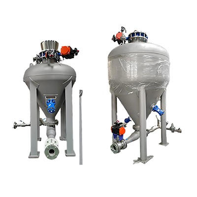 正壓輸送(氣力輸送),倉泵氣力輸送